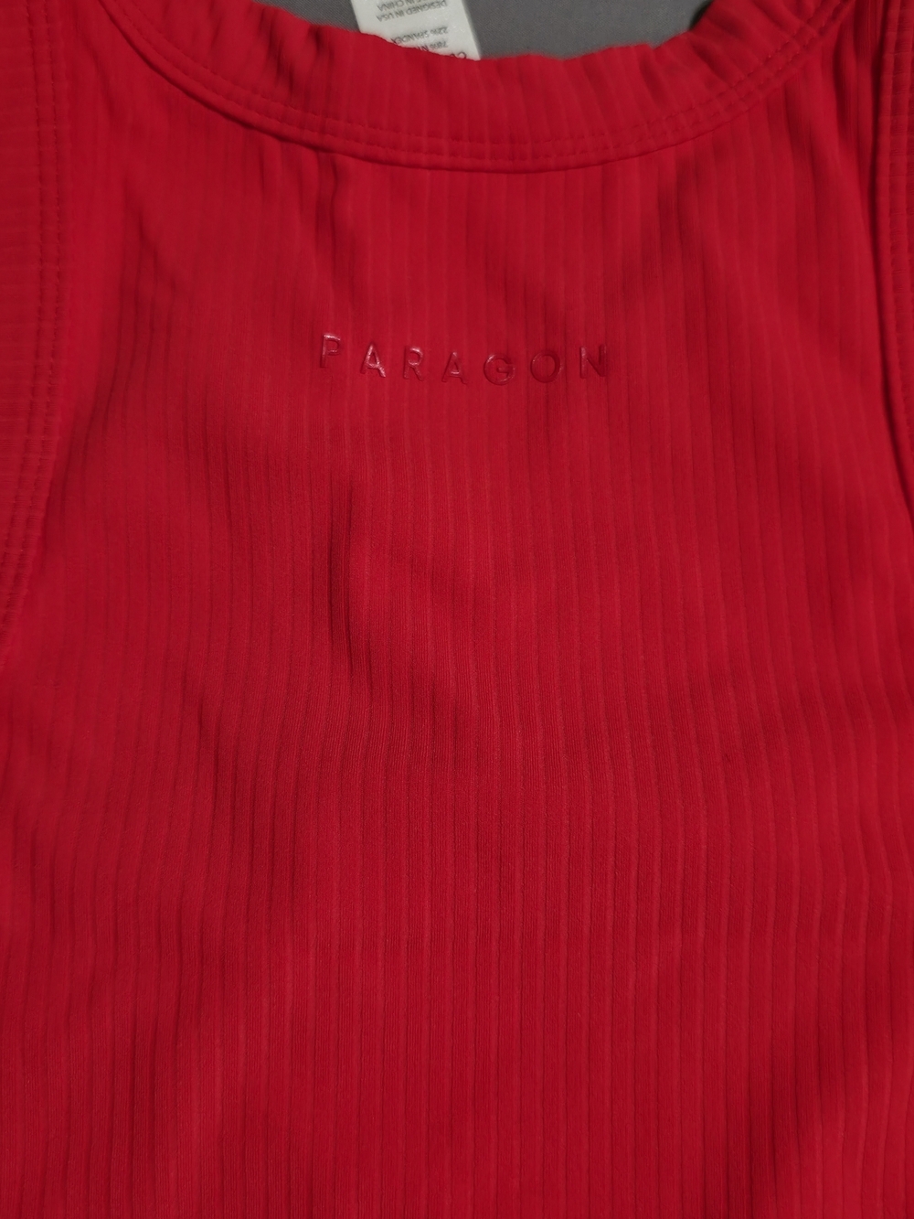 Paragon Fitwear Red Ribbed Set - Picture 4 of 7